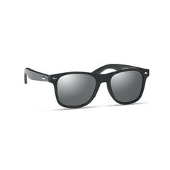 Vue Lunettes de soleil bambou - Rhodos de couleur gris| Krokrodeal