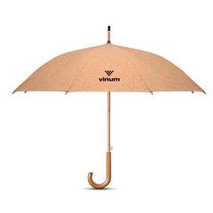 Vue Parapluie en liège de 25 " - Quora de couleur marron| Krokrodeal
