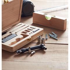 Vue Jeu d'outils 20 pièces - Gallaway de couleur marron| Krokrodeal