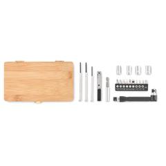 Vue Jeu d'outils 20 pièces - Gallaway de couleur marron| Krokrodeal