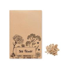 Vue Graines de mélange de fleurs - Seedlopebee de couleur marron| Krokrodeal