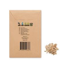 Vue Graines de mélange de fleurs - Seedlopebee de couleur marron| Krokrodeal