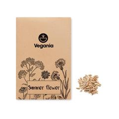Vue Enveloppe graines fleurs sauvag - Seedlope de couleur marron| Krokrodeal