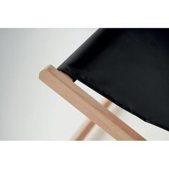 Vue Transat en bois - Honopu de couleur noir| Krokrodeal