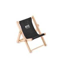 Vue Support de téléphone - Sillita de couleur noir| Krokrodeal