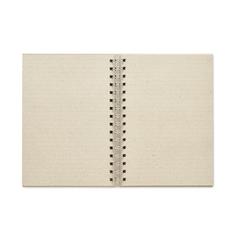 Vue Carnet à spirales A5 - Grass book de couleur marron| Krokrodeal