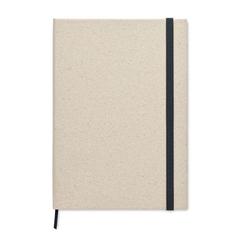 Vue Carnet de notes A5 - Grass notes de couleur marron| Krokrodeal