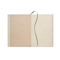 Vue Carnet de notes A5 - Grass notes de couleur marron| Krokrodeal