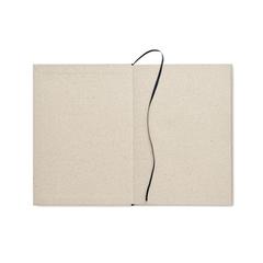 Vue Carnet de notes A5 - Grass notes de couleur marron| Krokrodeal