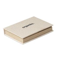 Vue Notes adhésives papier d'herbe - Grass sticky de couleur marron| Krokrodeal
