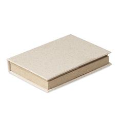 Vue Notes adhésives papier d'herbe - Grass sticky de couleur marron| Krokrodeal