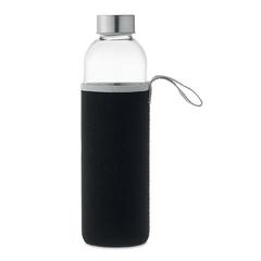 Vue Bouteille en verre 750ml - Utah large de couleur noir| Krokrodeal