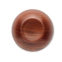 Vue Gobelet en bois de chêne 250 ml - Ovalis de couleur marron| Krokrodeal