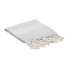 Vue Fouta 140 gr/m² - Agoura de couleur gris| Krokrodeal