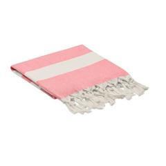Vue Fouta 140 gr/m² - Agoura de couleur rouge| Krokrodeal