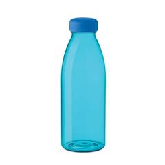 Vue Bouteille RPET 500ml - Spring de couleur bleu| Krokrodeal