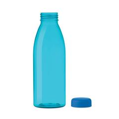 Vue Bouteille RPET 500ml - Spring de couleur bleu| Krokrodeal