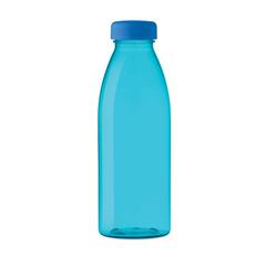 Vue Bouteille RPET 500ml - Spring de couleur bleu| Krokrodeal