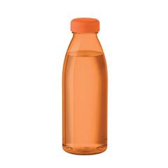 Vue Bouteille RPET 500ml - Spring de couleur orange| Krokrodeal