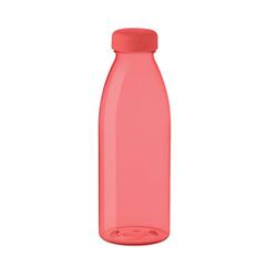 Vue Bouteille RPET 500ml - Spring de couleur rouge| Krokrodeal
