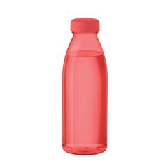 Vue Bouteille RPET 500ml - Spring de couleur rouge| Krokrodeal