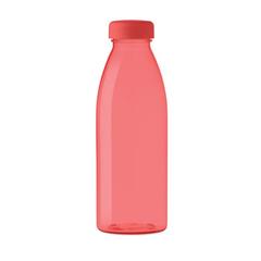 Vue Bouteille RPET 500ml - Spring de couleur rouge| Krokrodeal