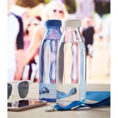 Vue Bouteille RPET 500ml - Spring de couleur blanc| Krokrodeal