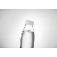 Vue Bouteille RPET 500ml - Spring de couleur blanc| Krokrodeal