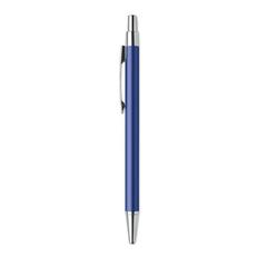 Vue Stylo bille aluminium recyclé - Dana de couleur bleu| Krokrodeal