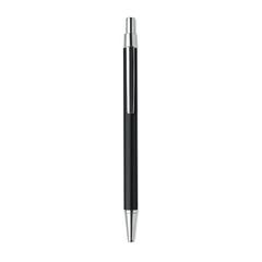 Vue Stylo bille aluminium recyclé - Dana de couleur noir| Krokrodeal