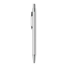 Vue Stylo bille aluminium recyclé - Dana de couleur gris| Krokrodeal