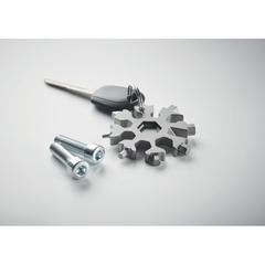 Vue Outil multi fonctions acier ino - Floquet de couleur gris| Krokrodeal