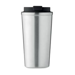 Vue Gobelet à double paroi 510 ml - Brace + de couleur gris| Krokrodeal