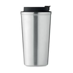Vue Gobelet à double paroi 510 ml - Brace + de couleur gris| Krokrodeal