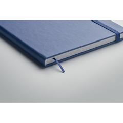 Vue Carnet de notes A5 recyclé - Ours de couleur bleu| Krokrodeal