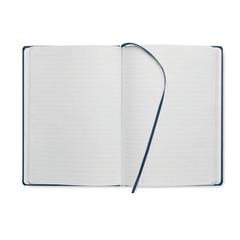Vue Carnet de notes A5 recyclé - Ours de couleur bleu| Krokrodeal