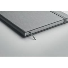 Vue Carnet de notes A5 recyclé - Ours de couleur gris| Krokrodeal