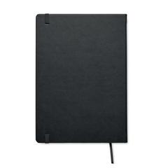 Vue Carnet de notes A5 recyclé - Ours de couleur noir| Krokrodeal