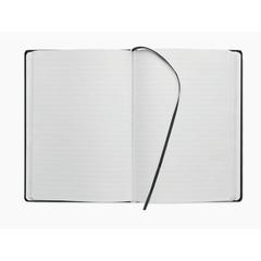 Vue Carnet de notes A5 recyclé - Ours de couleur noir| Krokrodeal