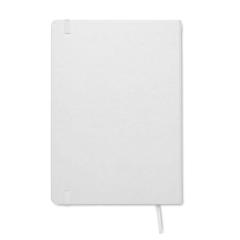 Vue Carnet de notes A5 recyclé - Ours de couleur blanc| Krokrodeal
