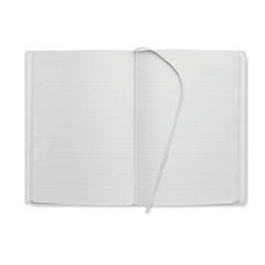 Vue Carnet de notes A5 recyclé - Ours de couleur blanc| Krokrodeal