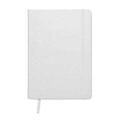 Vue Carnet de notes A5 recyclé - Ours de couleur blanc| Krokrodeal