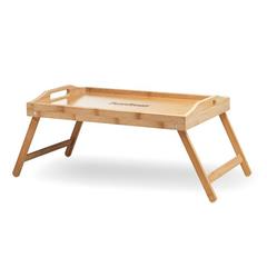 Vue Plateau pliable en bambou - Markesa de couleur marron| Krokrodeal