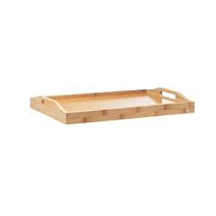 Vue Plateau pliable en bambou - Markesa de couleur marron| Krokrodeal
