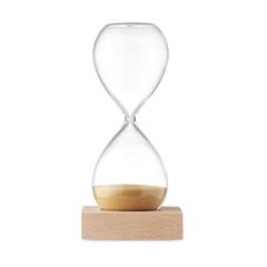 Vue Sablier en verre 5 minutes - Desert de couleur marron| Krokrodeal