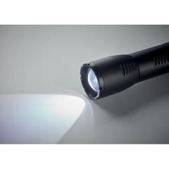 Vue Petite lampe de poche LED - Enta de couleur noir| Krokrodeal