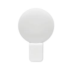 Vue Lampe à selfie LED à pince - Pinny de couleur blanc| Krokrodeal