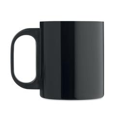 Vue Mug double paroi 300 ml - Taniss de couleur noir| Krokrodeal