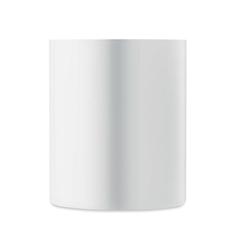 Vue Mug double paroi 300 ml - Taniss de couleur blanc| Krokrodeal