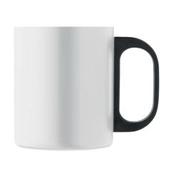 Vue Mug double paroi 300 ml - Taniss de couleur blanc| Krokrodeal